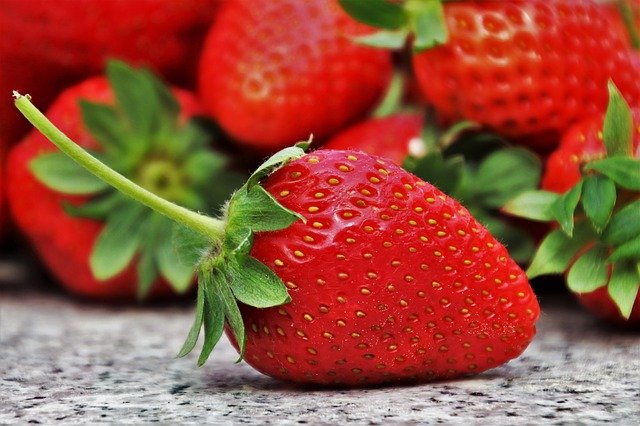 strawberries have vitamin C